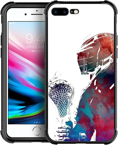 Vista 104 de Compatible con funda para iPhone 6 Plus/6s Plus,Bite Your Teeth Diseño de patrón asombroso, funda trasera dura de PC anti-arañazos y a prueba
