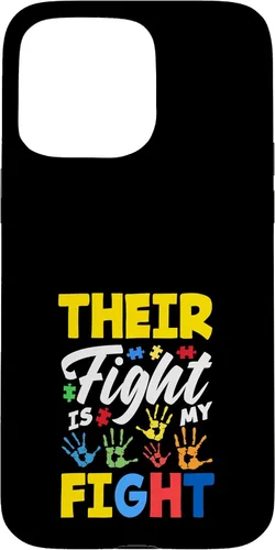 Vista 31 de Their Fight is My Fight Autism Awareness Case for iPhone 17