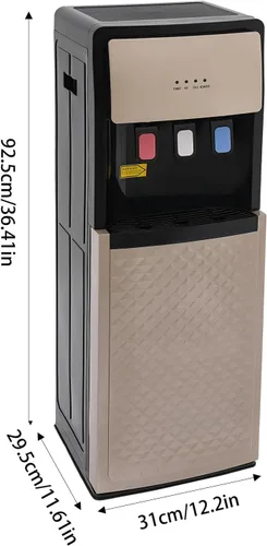 Vista 2 de Dispensador de enfriador de agua para botella de 5 galones (Champaign Gold)