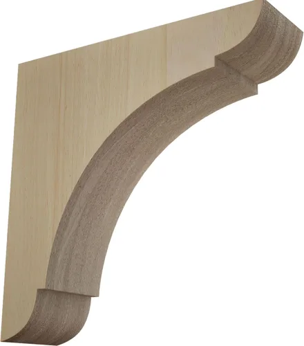 Vista 9 de Ekena Millwork - Soporte de madera Madera de caucho.