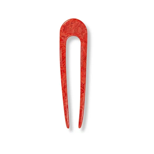 Vista 4 de MACHETE Horquilla de pelo francés de acetato italiano para cabello fino y grueso, accesorios de peinado para mujeres y niñas de 5 pulgadas