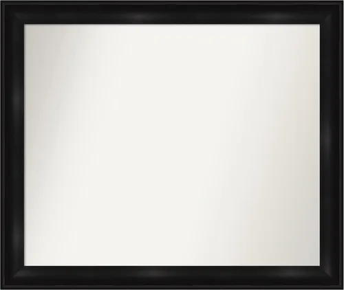 Vista 131 de Amanti Art Espejo personalizado, gran espejo de baño estrecho, espejo de pared o espejo de tocador de baño sobre el fregadero (24 x 24 pulgadas)