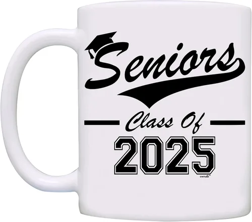 Vista 5 de Taza de café Seniors Class of 2024-0153-Black