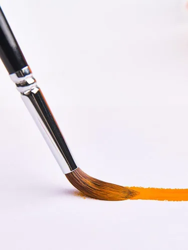 Vista 4 de Juego de pinceles de acuarela profesional, 10 pinceles de acuarela para artistas, pinceles de pintura Golden Maple de sable con punta redonda