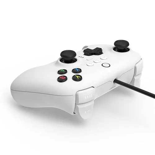 Vista 11 de 8Bitdo Ultimate Wired Controller, USB Wired Controller for PC Windows 10, Android, Steam Deck, Raspberry Pi and Switch (White)
