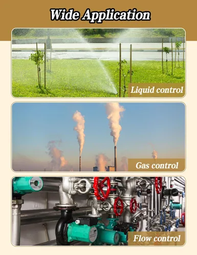 Vista 8 de Válvula de cierre de agua eléctrica normalmente cerrada, válvula magnética de solenoide eléctrico de latón, válvula de interruptor de entrada