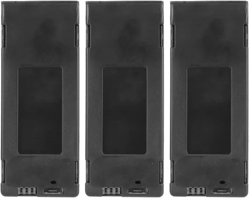 Vista 5 de 3 unids Drone Battery 1800 mAh 3.7 V, repuesto Lipo batería recargable 3.7 V 1800 mAh Quadcopter Drone batería para E88 E88Pro E100 E99 K3 K6 E89 P1