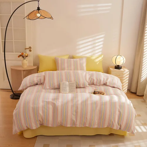 Vista 34 de VCLIFE - Juego de funda de edredón de algodón para cama individual, matrimonial, Queen, King, moderno, geométrico, juego de ropa de cama gris