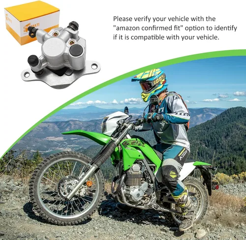 Vista 6 de M MATI Pinza de freno trasera para Kawasaki KX65 KX80 KX85 KX100 KX112 KLX140 KLX150 KLX230 1988-2023 43080-0075 43080-0078 43080-5133 4 430 80-0123