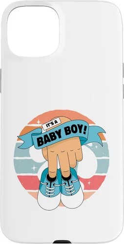 Vista 9 de It's a boy, Pregnancy, New Parents, Gender Reveal Newborn Case for iPhone XR
