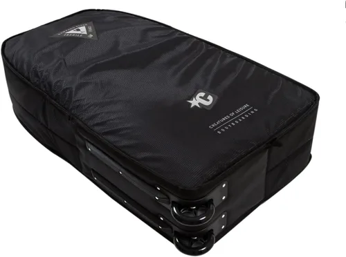 Vista 4 de Creatures of Leisure Bodyboard Quad Wheely Cover - Bolsa de cartón color negro y plateado