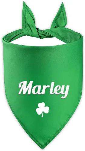 Vista 13 de Bandana personalizada para perro con nombre bordado, bufanda para cuello personalizada, babero triangular, accesorios para mascotas para perros