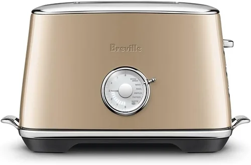Vista 10 de Breville BTA735BST Toast Select Luxe Tostadora de cocina, 2 rebanadas, acero inoxidable negro