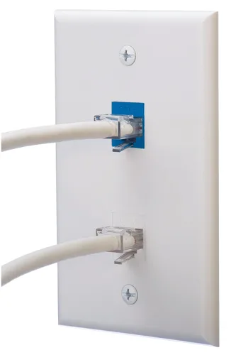 Vista 9 de IDEAL Electrical 89-751WH CAT5e Keystone Modular Jacks, blanco, 10 conectores modulares para conductores CAT5e 22-24 AWG