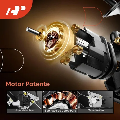 Vista 4 de A-Premium Elevalunas eléctrico con motor compatible con Cadillac SRX 2010-2015 Saab 9-4X 2011 delantero izquierdo del lado del conductor