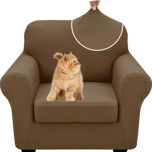 Vista 114 de XINEAGE Funda de diván para sofá en forma de L, fundas de sofá modular para mascotas, funda de asiento de sofá antideslizante lavable, fundas
