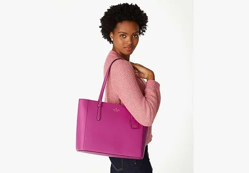 Vista 2 de Kate Spade New York Schuyler Bolso mediano, Baja Rose