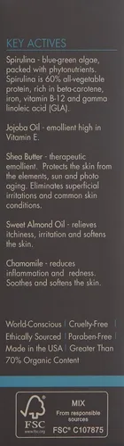 Vista 6 de Organic Male OM4 Sensitive Step 4 - Crema hidratante calmante Sea Essentials, hidratante ultra calmante para hombres con piel sensible