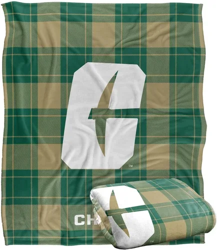 Vista 200 de LOGOVISION St John's University Campus Plaid Spirit Silky Touch Manta súper suave 36 x 58 pulgadas