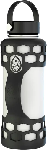 Vista 13 de Protector de funda de silicona para maletero con asa, compatible con Hydro Flask de 40 onzas, 32 onzas, 24 onzas, 21 onzas, parachoques protector