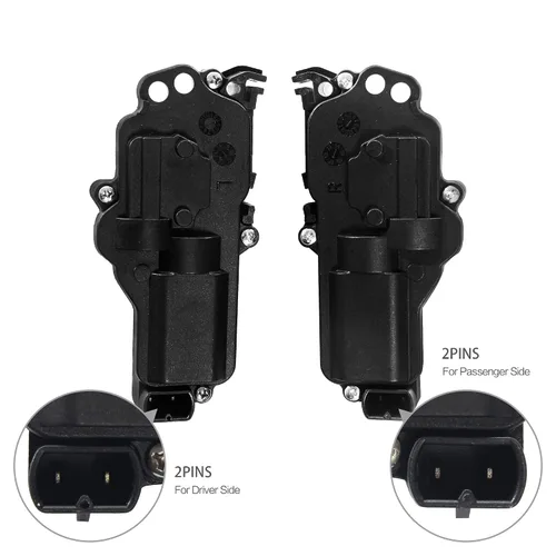 Vista 6 de Kit de actuadores de cerradura de puerta eléctrica para lado izquierdo y derecho para Ford F150 F250 F350 F450 Excursion Expedition Mustang y más