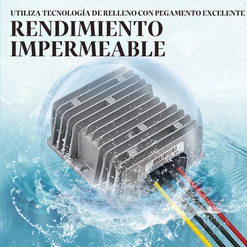 Vista 5 de Estabilizador de voltaje para automóvil, regulador de voltaje resistente de 12 V, 4 A, 48 W, protector de sobretensiones para batería de automóvil