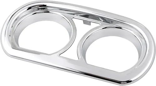 Vista 5 de Kit de ajuste de altavoz de radio y velocímetro de ABS cromado para Harley Road Glide 2015-2023