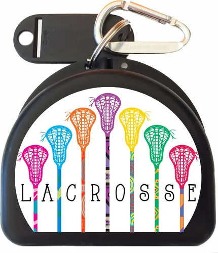 Vista 2 de Lacrosse (Aqua) - Estuche de retención bucal - 7 varillas de pie