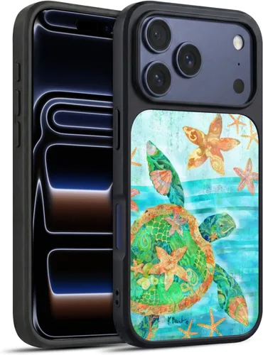 Vista 84 de Head Case Designs Officially Licensed Paul Brent Agate Mermaid Coastal Gel Armor Case [Military Grade Drop Protection] Compatible with Apple iPhone