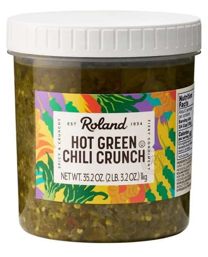 Vista 4 de Roland Foods Picante crujiente de cebolla con chile, 7 onzas