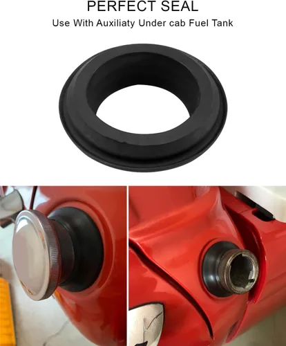 Vista 2 de Tubo de cuello de llenado de combustible para tanque de gasolina con ojales, apto para Ford F-100 F-250 F-350 1957-1969 Pickup Truck, C7TZ-9080-A