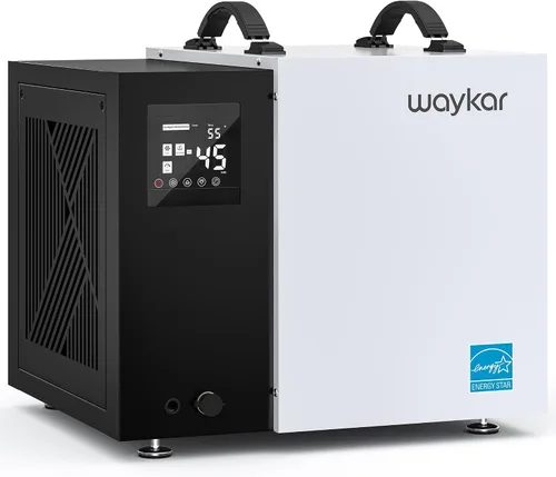 Vista 12 de Waykar Deshumidificador de 70 Pintas Energy Star para Espacios de Acceso Restringido con Bomba, Deshumidificador Comercial para Sótanos y Hogar