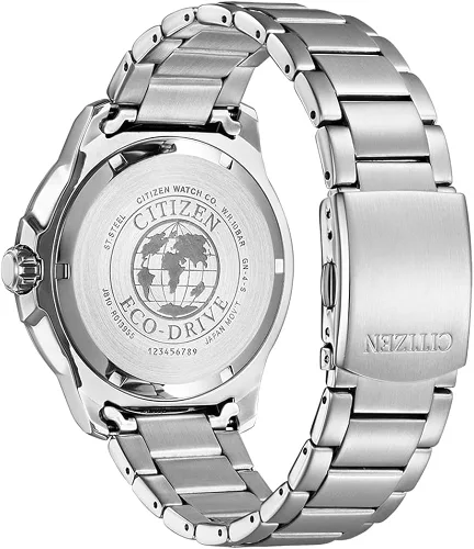 Vista 2 de Citizen Mens Analogue Eco-Drive Watch with Stainless Steel Band