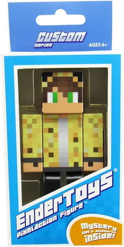 Vista 18 de EnderToys Figura de Acción Noob de Traje de Cumpleaños