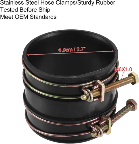 Vista 3 de uxcell 1 Pieza Reemplazo de manguera de tubo de entrada de aire No.1788275040 para Toyota Tacoma 1995-2004 2.4L para Toyota Tacoma 1995-2004 2.7L
