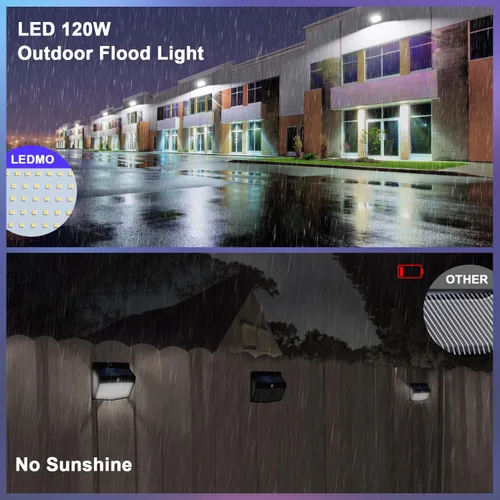Vista 4 de Pack de luces LED de 120 W, 4 unidades, impermeables, 15600 lm, paquete de iluminación