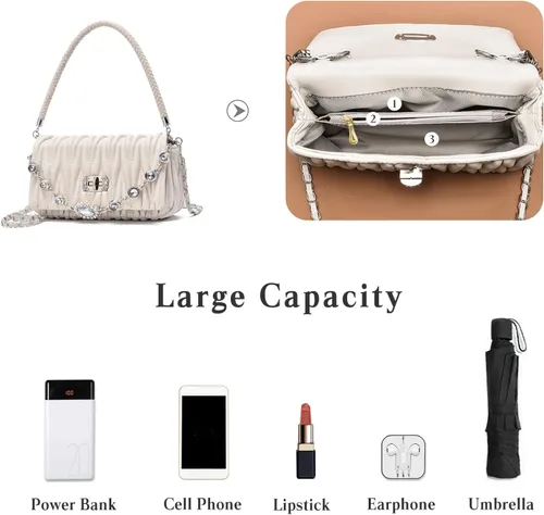 Vista 5 de FANDARE Bolso de mano para mujer con asa superior