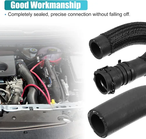 Vista 4 de X AUTOHAUX 95039027 Conjunto de manguera de salida del núcleo del calentador HVAC para Chevrolet Cruze 2011-2016 l LS LT 1.8L L4 - Manguera