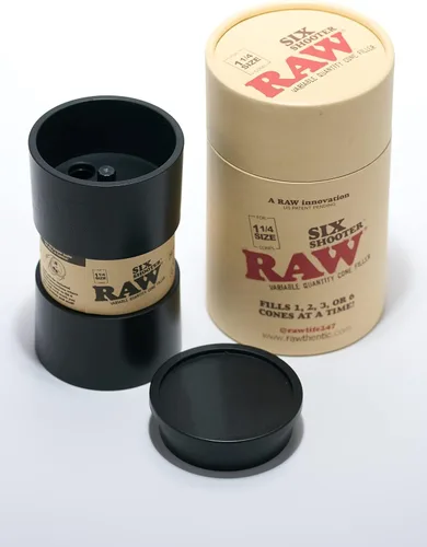 Vista 3 de Raw ¡Seis disparadores para conos llena 1,2,3, o 6 conos a la vez! Tamaño 1 1/4