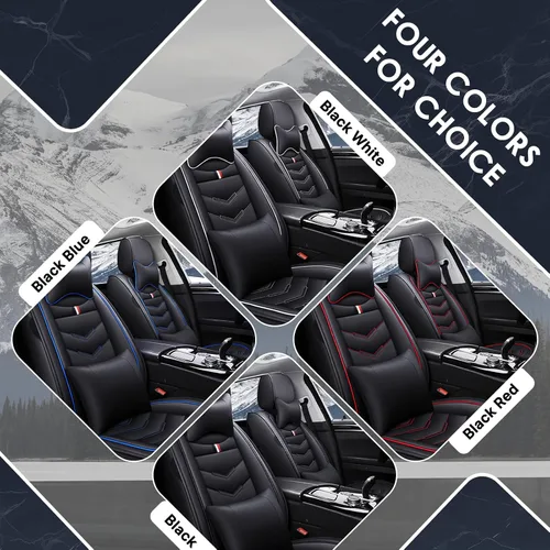 Vista 7 de Funda de asiento de auto para Ford Maverick 2022-2025, funda de cojín duradera, resistente al desgaste, impermeable, transpirable, sin olor, fundas
