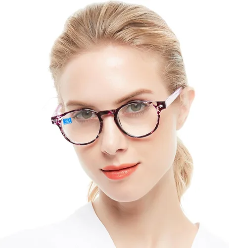 Vista 10 de Gafas de lectura Occhi Chiari para ordenador, filtro que bloquea la luz azul, gafas de vista cansada, lentes anti brillo con protección UV