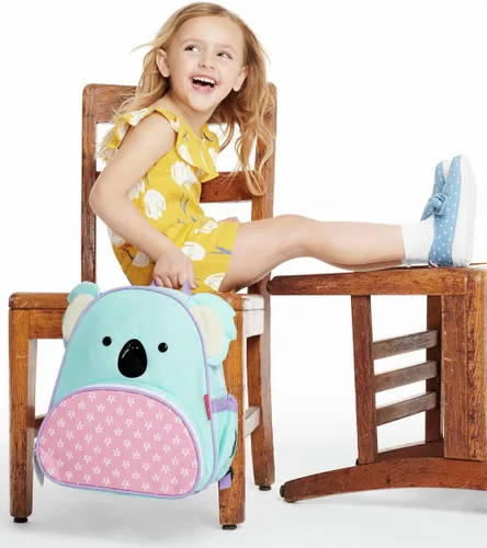 Vista 23 de Skip Hop - Mochila para preescolar, colección Zoo, para niños pequeños de 3 a 4 años, diseño de llama