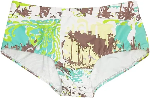 Vista 4 de UXH Traje de baño para hombre calzoncillos acolchados Printe Masculino Sexy Moda Natación Bikini Junta Playa Surf Natación Trunks