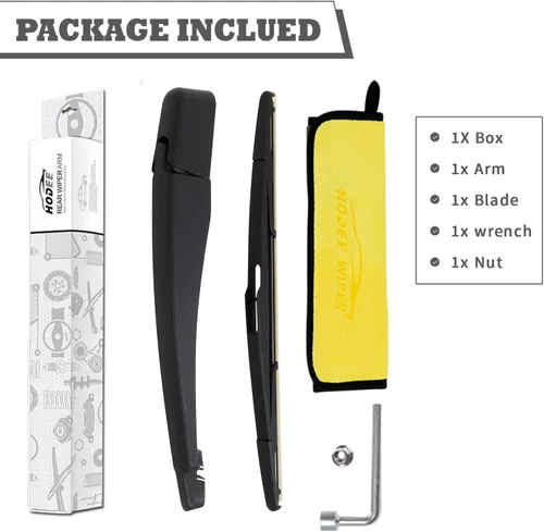 Vista 6 de Brazo y cuchilla del limpiaparabrisas trasero para Ford Edge, Lincoln