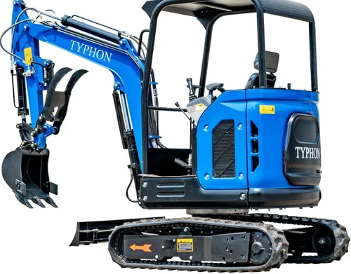Vista 3 de TYPHON Mini excavador de la tormenta del terror X2 motor diesel 24.4-24.8HP de la excavadora de la zanja de 2,5 toneladas EPA