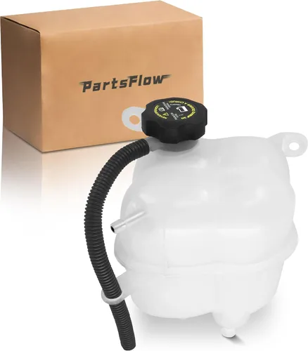 Vista 23 de PartsFlow Tanque de depósito de refrigerante con tapa compatible con Chevrolet Silverado GMC Sierra Cadillac Escalade Yukon 603-054 22797286