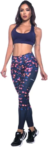 Vista 4 de Drakon Colombian Leggings para entrenamiento de talle alto Para Mujer Pantalones de yoga o crossfit ajustados de compresión