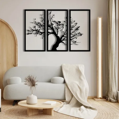 Vista 4 de Arte de pared de metal árbol de la vida, decoración de pared de metal árbol de la vida, decoración de pared de árbol de la vida, arte de pared