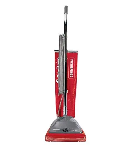 Vista 2 de Sanitaire TRADITION Aspiradora vertical comercial (SC684G rojo) + 5 bolsas de vacío estilo ST Sanitaire