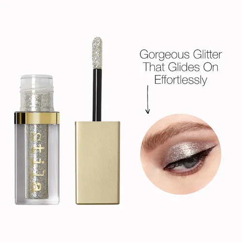 Vista 3 de Stila Magnificent Metals Glitter And Glow Sombra de ojos líquida